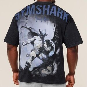 Gymshark Power x Frazetta Graphic Oversized T Shirt
